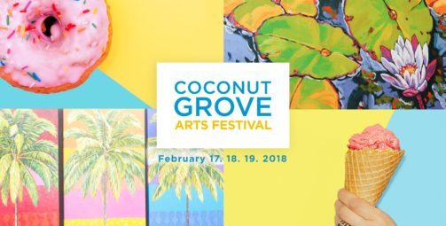Coconut Grove Art Festival February 14, 15 and 16 2018