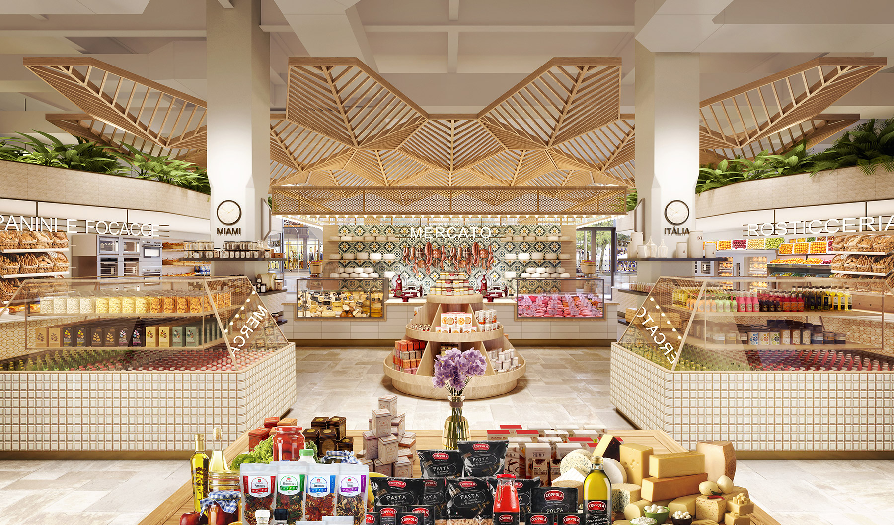 La Centrale premier Italian food hall, opening in Feb 16!!