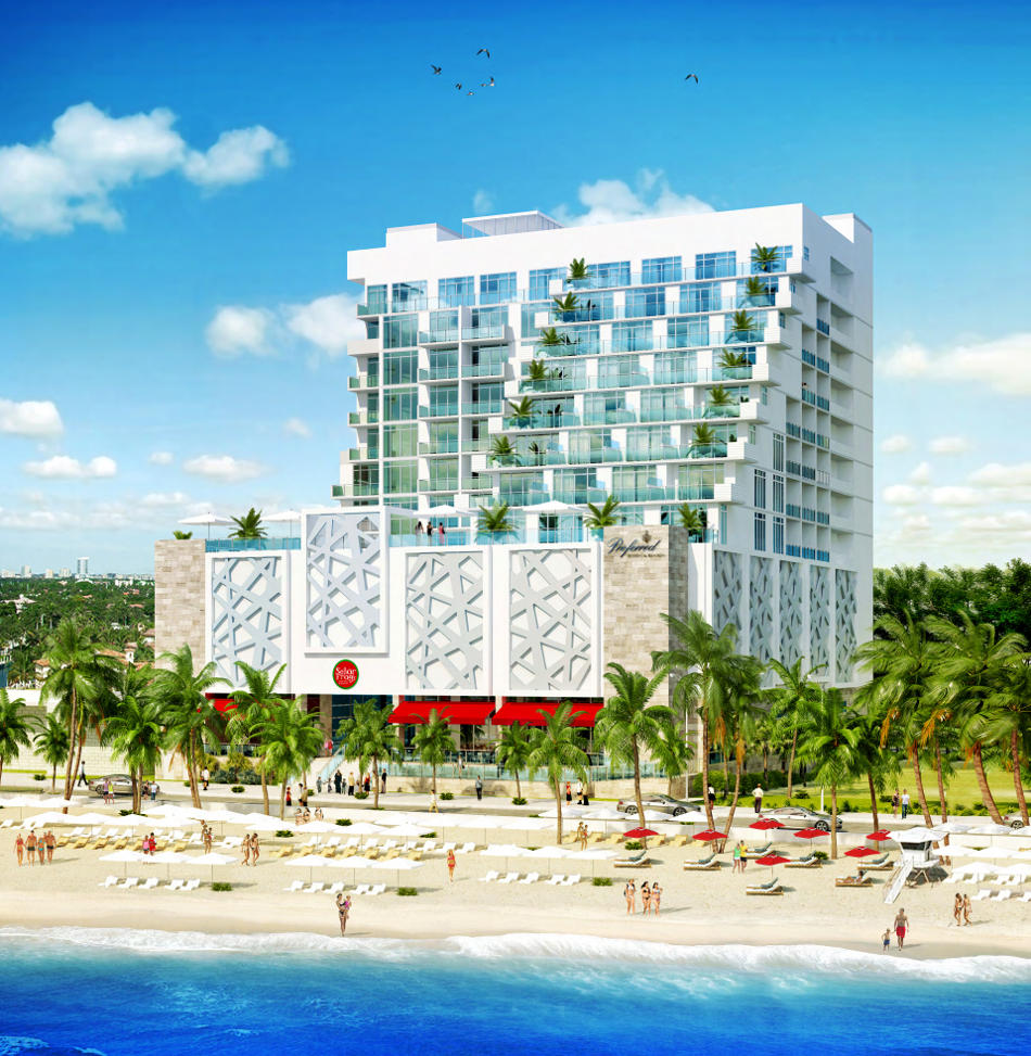 Unfinished Fort Lauderdale Beach Hotel faces Foreclosure