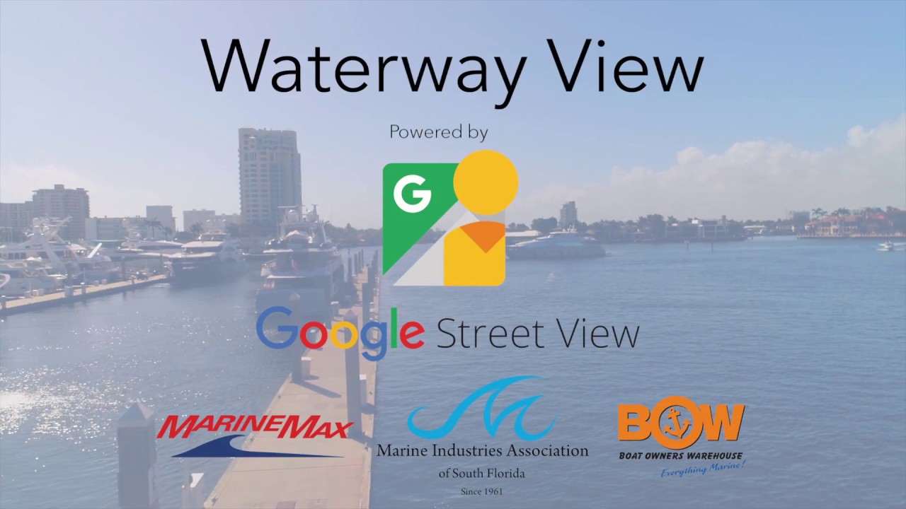 New partnership Google to map South Florida waterways with marine industry