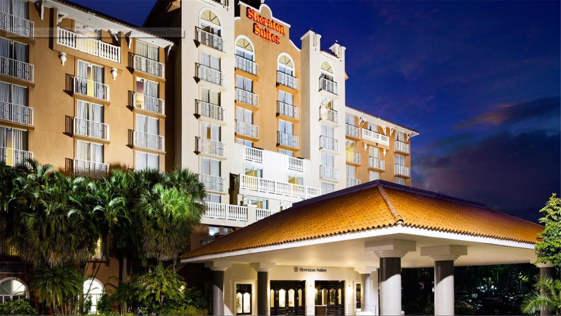 The Sheraton Suites Fort Lauderdale at Cypress Creek sold for $18.25 million.