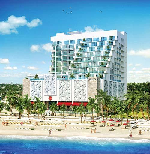 Fort Lauderdale beach unfinished hotel files Chapter 11 to halt $37M foreclosure