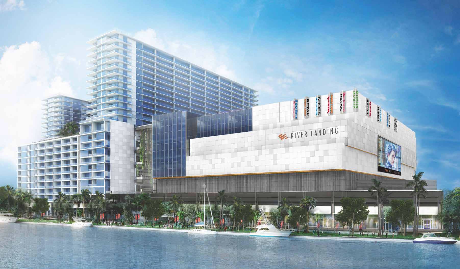 New Rendering River Landing Releases , Adds New Tenants