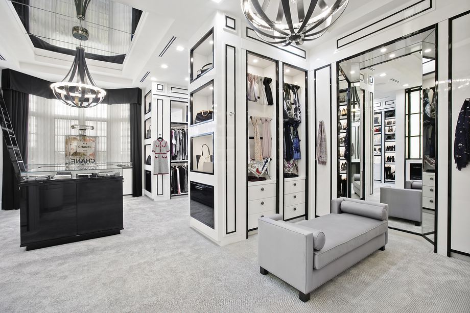 Delray Beach estate feature a Chanel boutique-inspired closet listed for $20M
