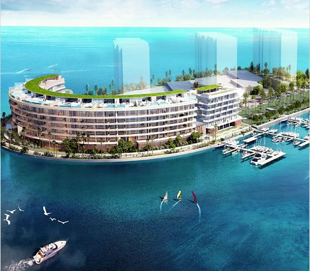 New pre-construction project on the exclusive island of Grove Isle in the Coconut Grove neighborhood