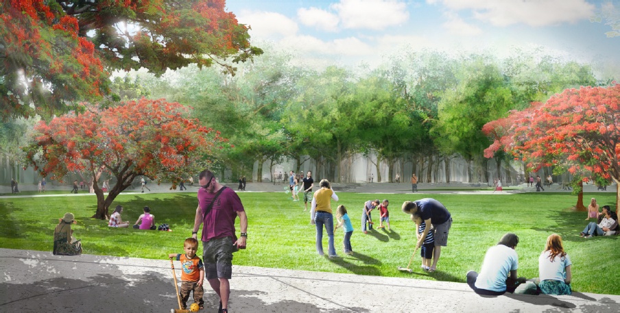 New 5.8 acres park is coming to Miami Beach next to Convention Center