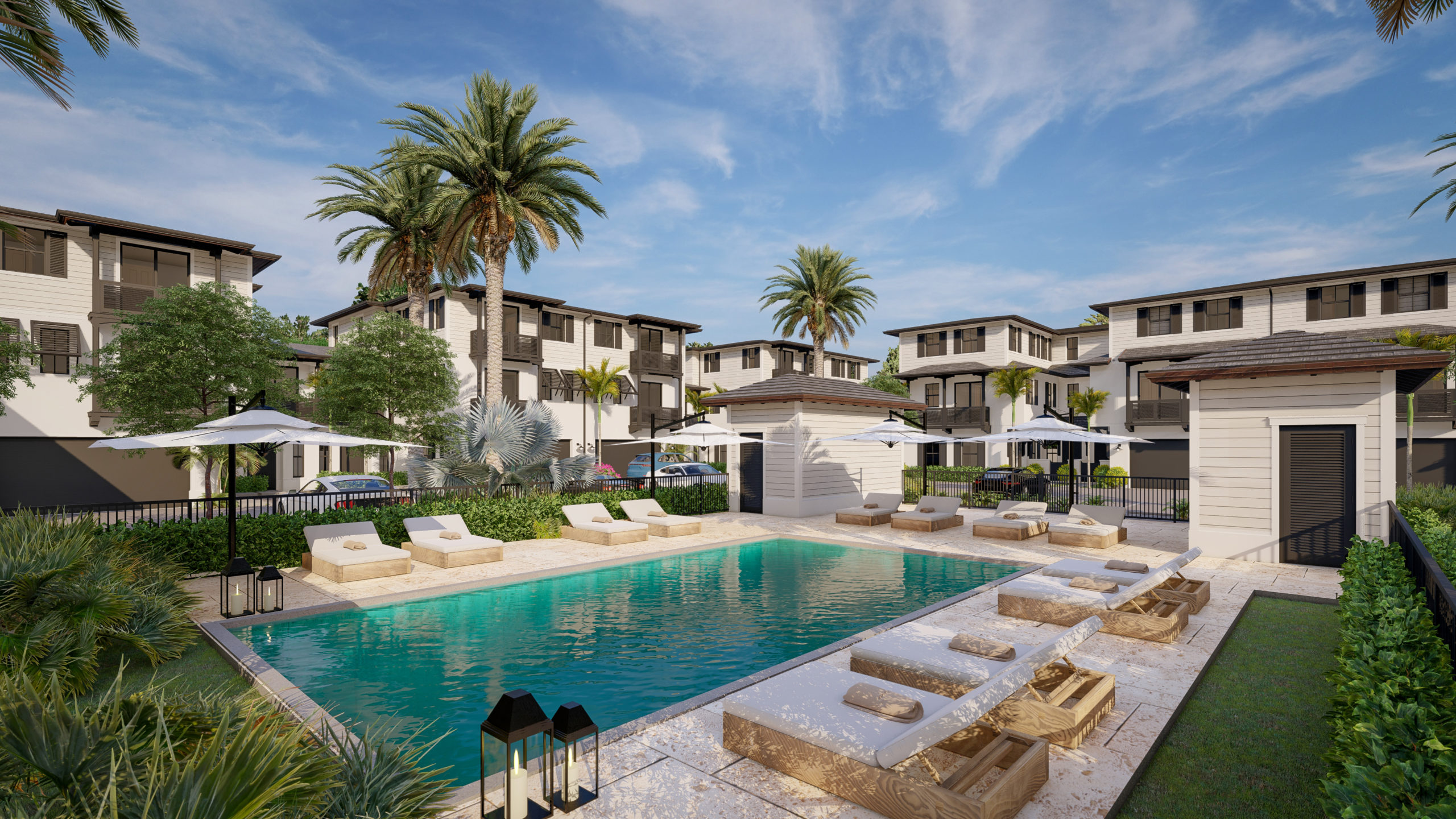 New Townhouses with Low HOA in Pinecrest