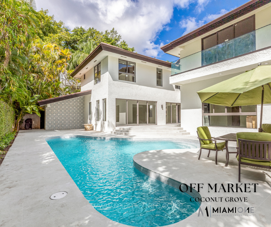 OFF – MARKET HOUSE FOR SALE IN COCONUT GROVE