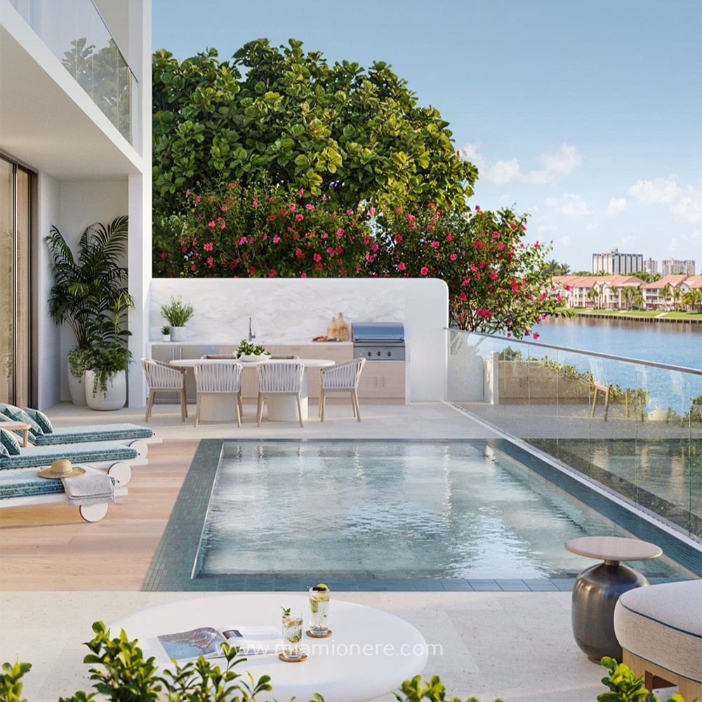 Exclusive Townhomes at Icon Beach on Hollywood’s Intracoastal