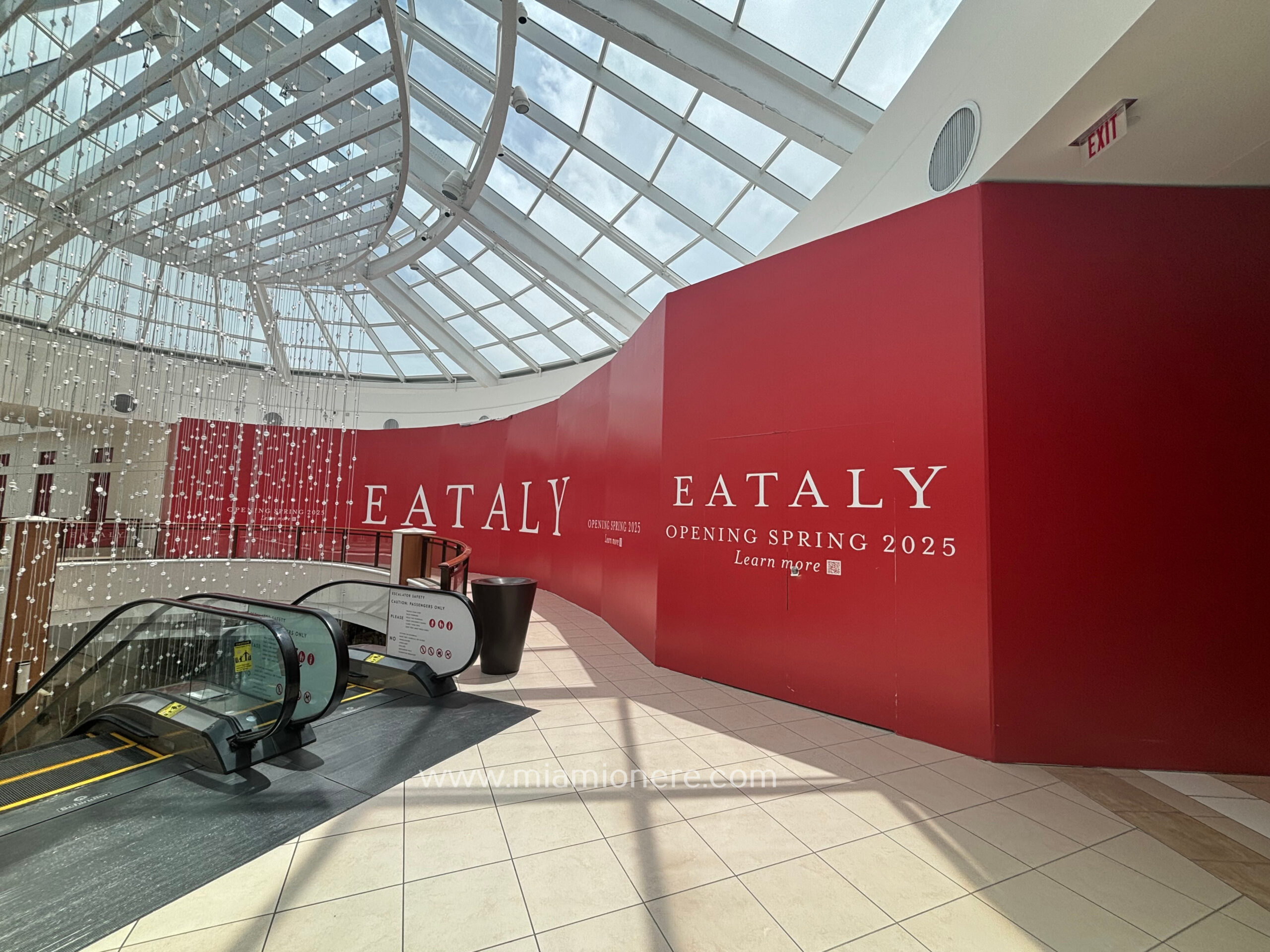Eataly is opening its first location in Florida at Aventura Mall in spring 2025.